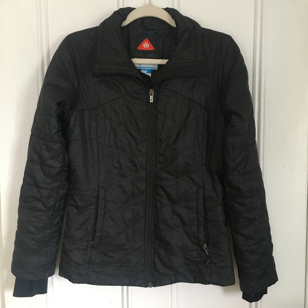 Black Columbia Mighty Lite™ Omni-Heat III Jacket